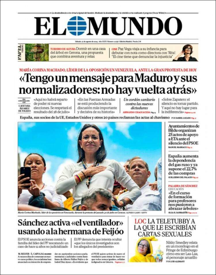 'El Mundo' 17 'El Mundo' 17