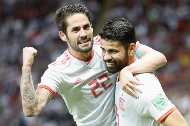 Isco Diego Costa selecció espanyola Espanya Mundial Rússia 2018 Efe Isco Diego Costa selecció espanyola Espanya Mundial Rússia 2018 Efe