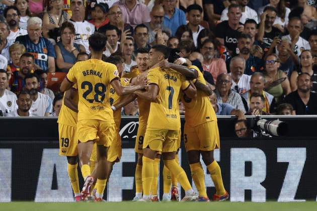 Barça Valencia gol Lewandowski EFE Barça Valencia gol Lewandowski EFE