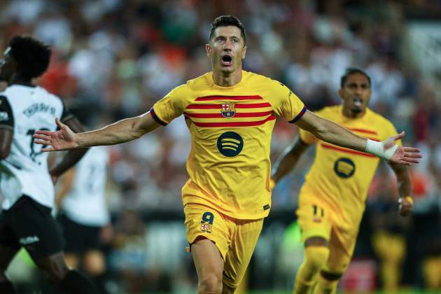 Barça Valencia gol Lewandowski Europa Press Barça Valencia gol Lewandowski Europa Press
