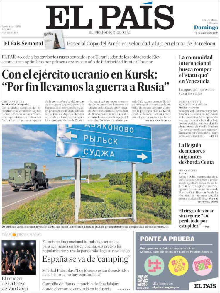 'El País' 18 'El País' 18