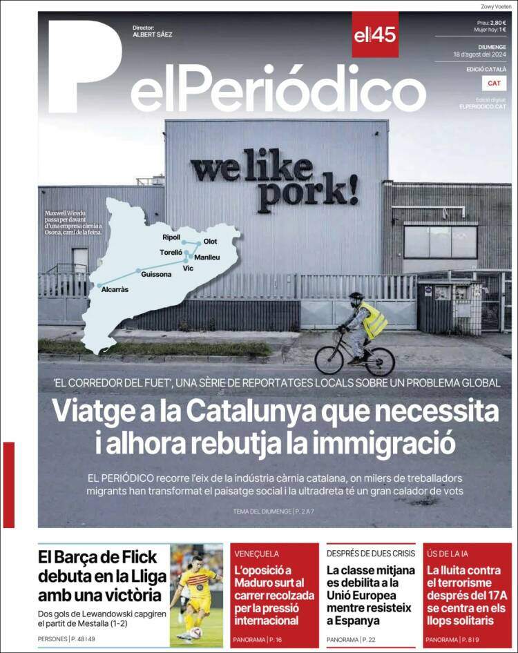 'El Periódico' 18 CAT 'El Periódico' 18 CAT