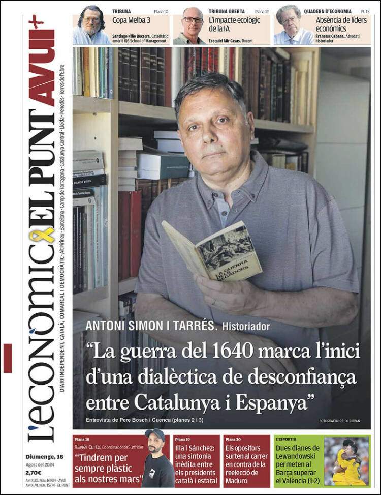 'El Punt Avui' 18 'El Punt Avui' 18