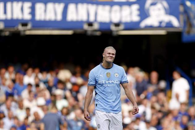 Haaland Manchester City Chelsea / Foto: EFE Haaland Manchester City Chelsea / Foto: EFE