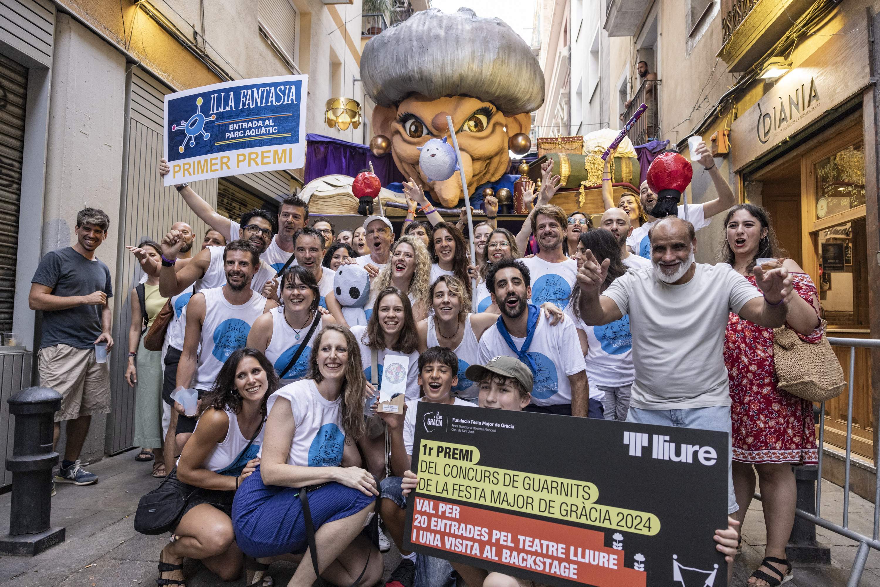 Carrers guanyadors de les Festes de Gràcia 2024 al concurs de guarniments: tots els premis