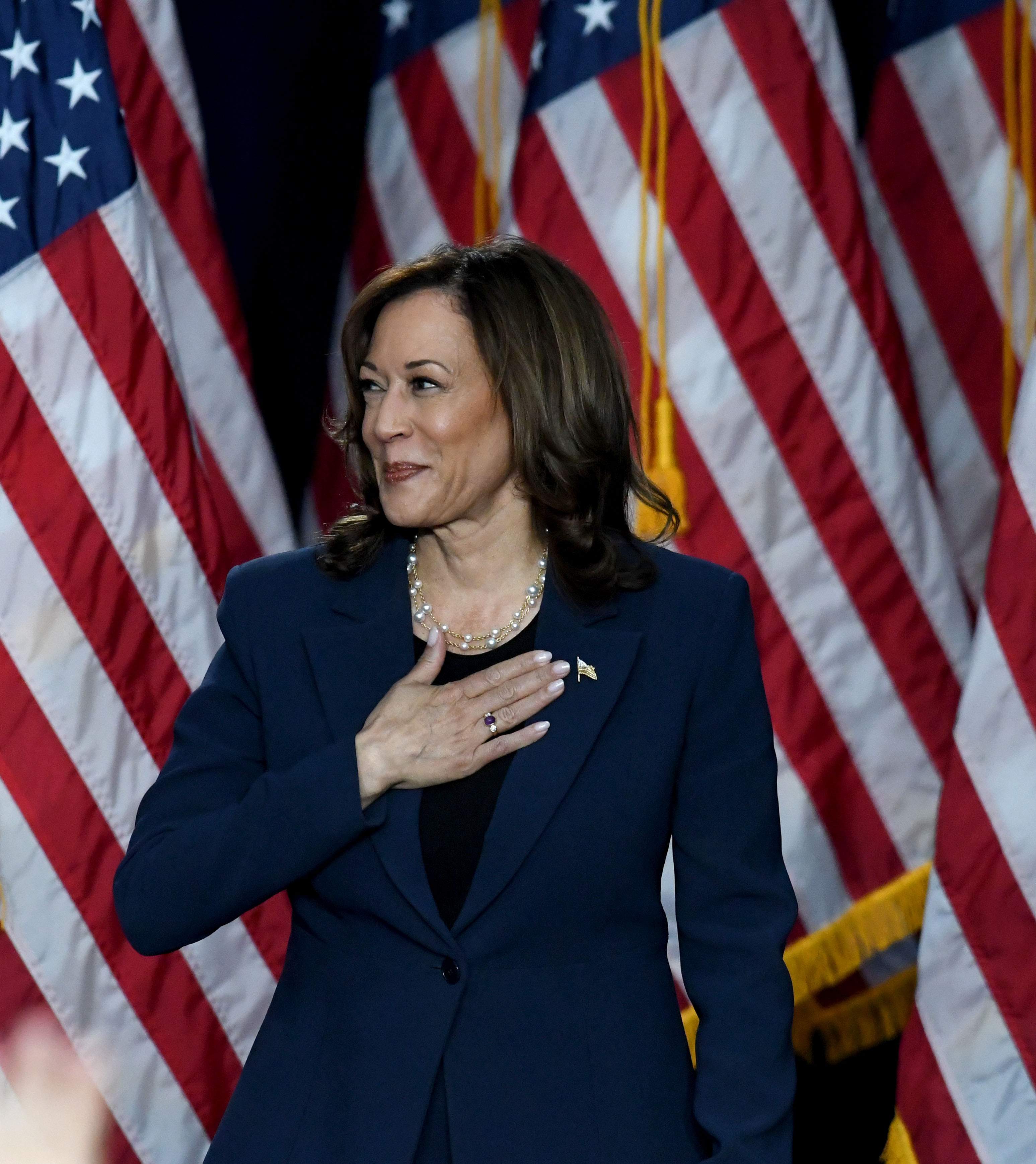 Este es el cartel con que Kamala Harris quiere emular el éxito de Barack Obama