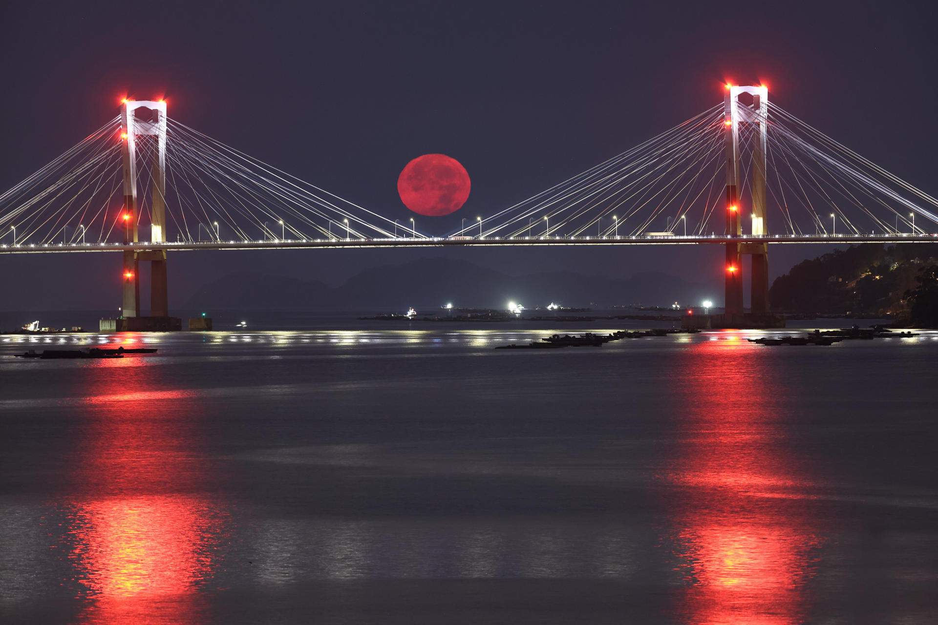 luna llena Vigo luna llena Vigo