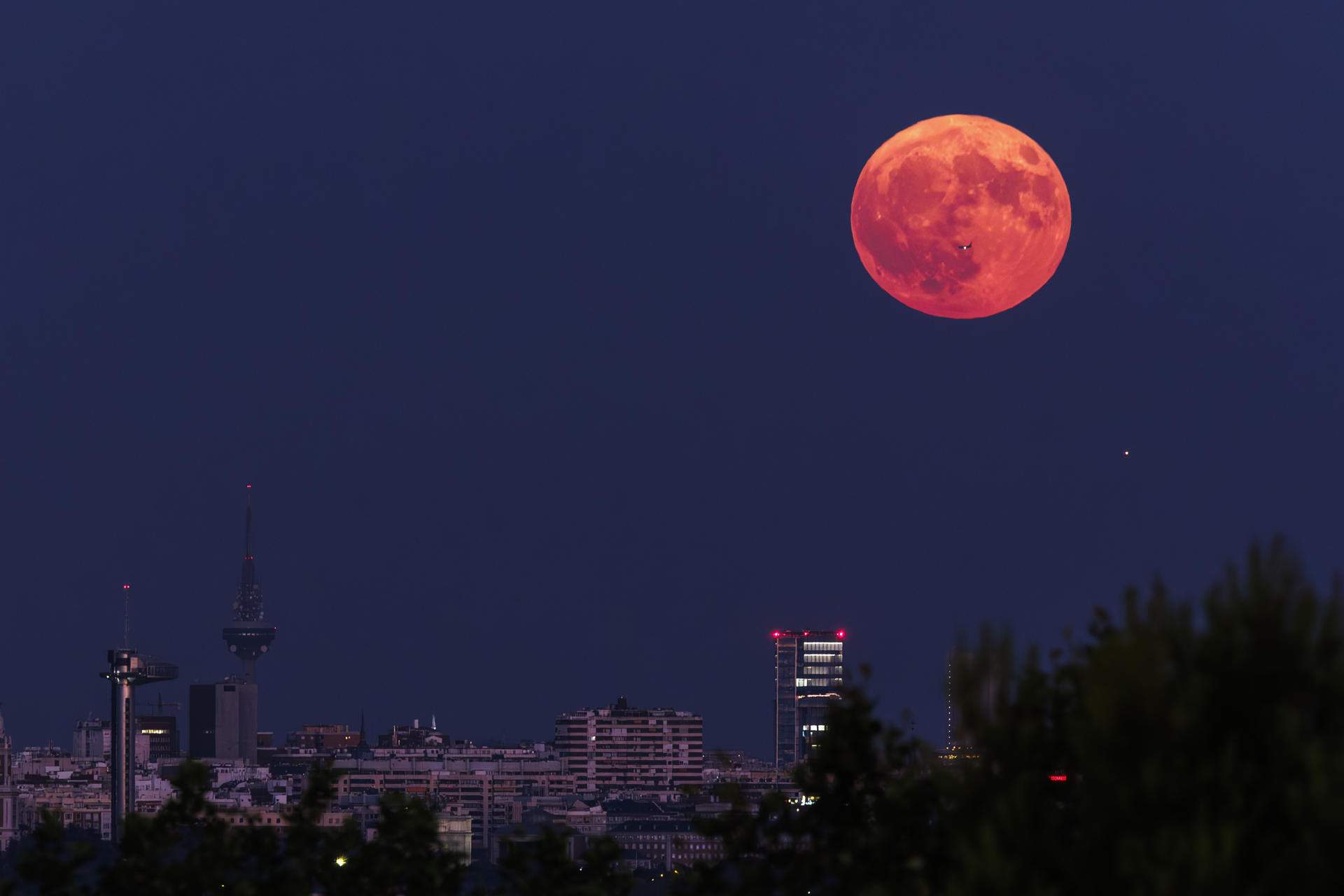 luna llena Madrid luna llena Madrid