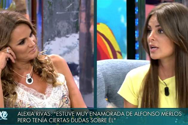 Marta López i Alexia Rivas cara a cara, Telecinco Marta López i Alexia Rivas cara a cara, Telecinco