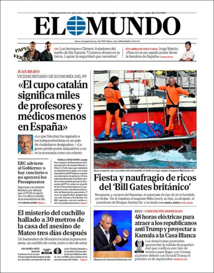 'EL MUNDO' 22 'EL MUNDO' 22
