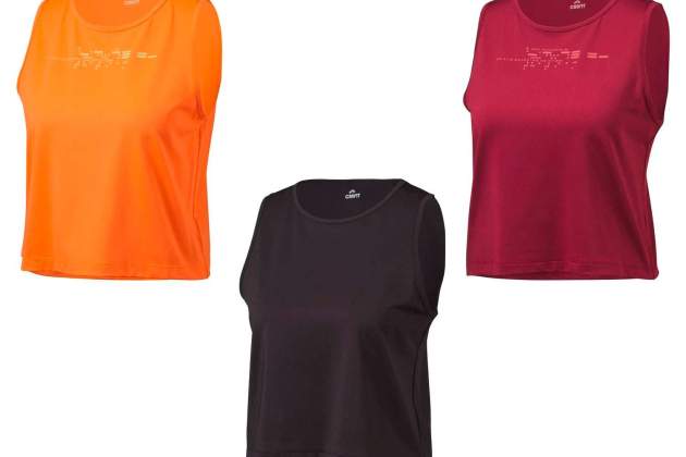 Camiseta técnica sin mangas con efecto frío para mujer1 Camiseta técnica sin mangas con efecto frío para mujer1