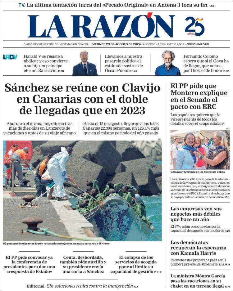 'La Razón' 23 'La Razón' 23