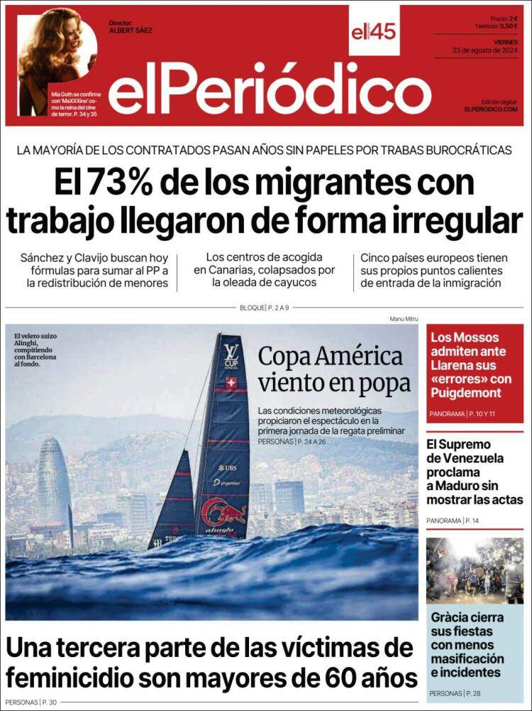 'El Periódico' 23 CAST 'El Periódico' 23 CAST