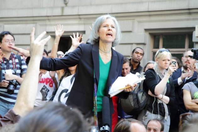 Jill Stein protesta 2011 Jill Stein protesta 2011