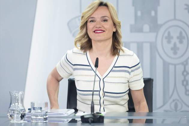 Pilar Alegría 1 Europa Press Pilar Alegría 1 Europa Press