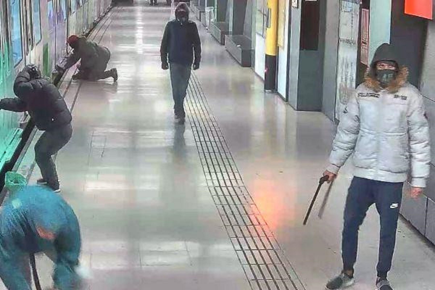 Vandalismo en el metro: todo por una foto