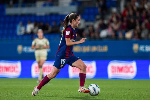Bruna Vilamala disputant un partit amb el Barça femeni a l'Estadi Johan Cruyff / Foto: Europa Press Bruna Vilamala disputant un partit amb el Barça femeni a l'Estadi Johan Cruyff / Foto: Europa Press