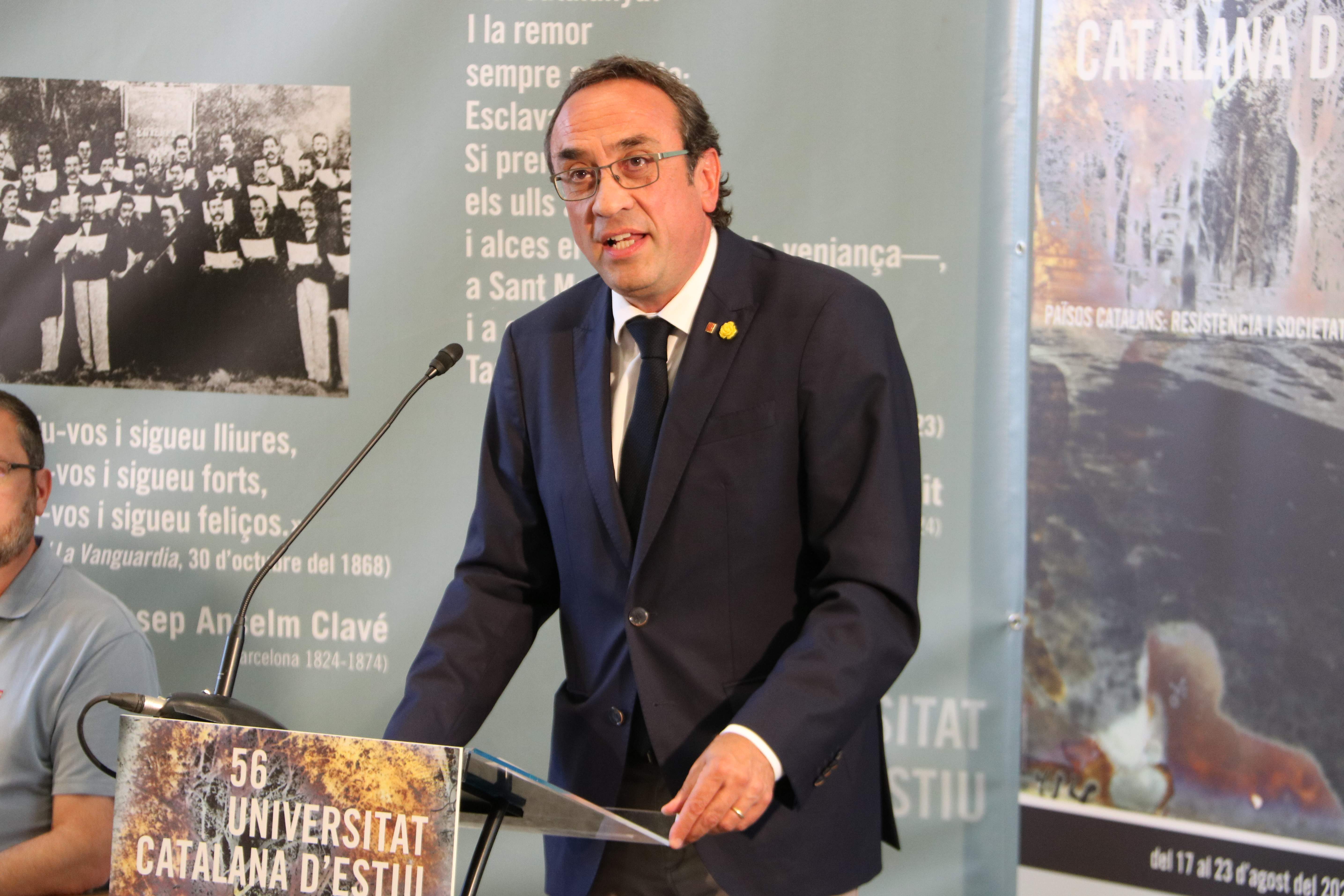 Rull se retuerce ante el informe "inaceptable" de los Mossos sobre el dispositivo para detener a Puigdemont