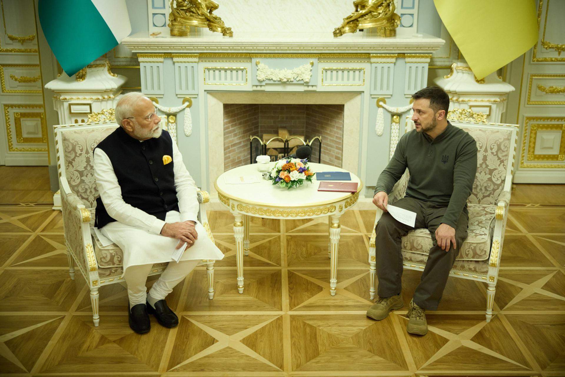 Diàleg, l'opció que Modi proposa a Zelenski per a la fi de la guerra a Ucraïna