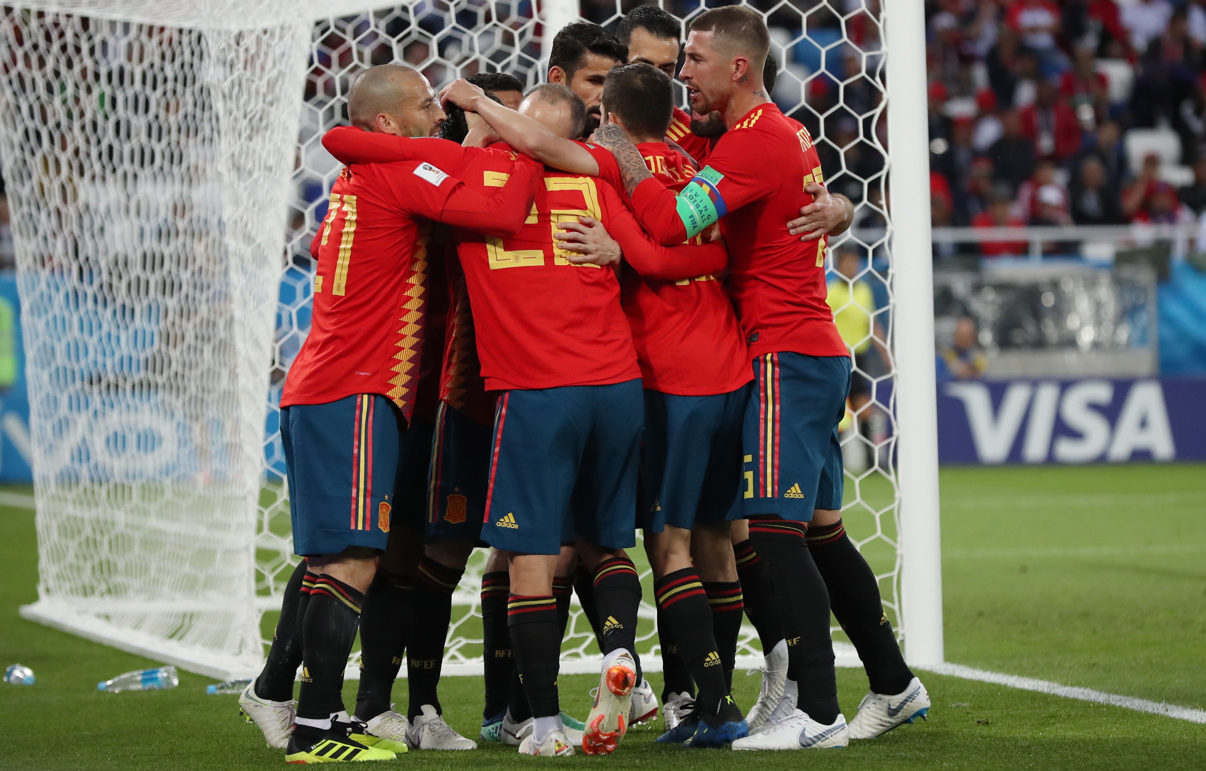 El VAR soluciona el sufrimiento de España con Marruecos (2-2)
