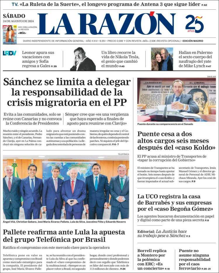 'La Razón' 24 'La Razón' 24