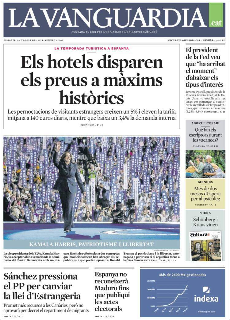 'La Vanguardia' 24 CAT 'La Vanguardia' 24 CAT