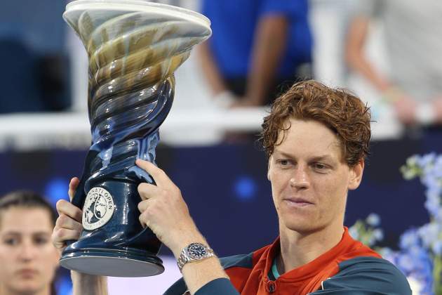 Jannik Sinner guanya el torneig de Cincinnati / Foto: EFE Jannik Sinner guanya el torneig de Cincinnati / Foto: EFE