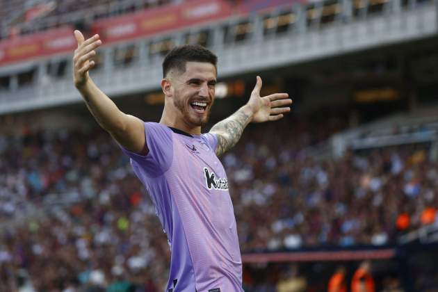 Oihan Sancet gol empat Barça Athletic Club / Foto: EFE Oihan Sancet gol empat Barça Athletic Club / Foto: EFE