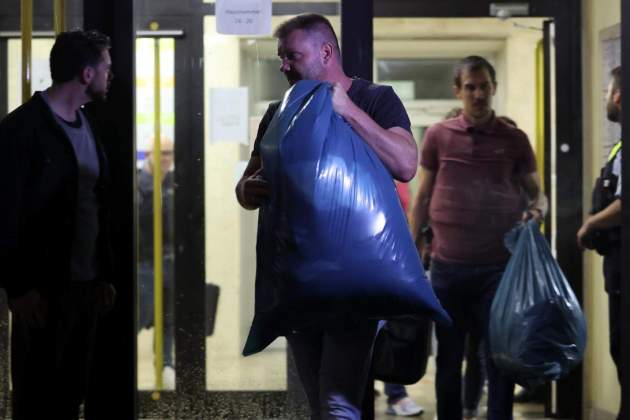 bolsas|bolsos barrerías centro refugiados solingen alemana atentado /EFE bolsas|bolsos barrerías centro refugiados solingen alemana atentado /EFE