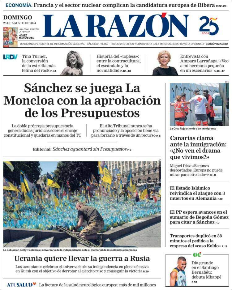 'La Razón' 25 'La Razón' 25