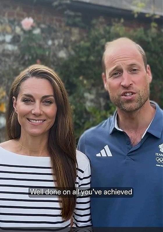 Kate Middleton y el príncipe Guillermo con barba Kate Middleton y el príncipe Guillermo con barba