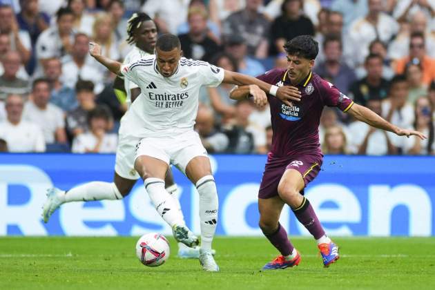 Mbappé Meseguer Madrid Valladolid / Foto: EFE Mbappé Meseguer Madrid Valladolid / Foto: EFE