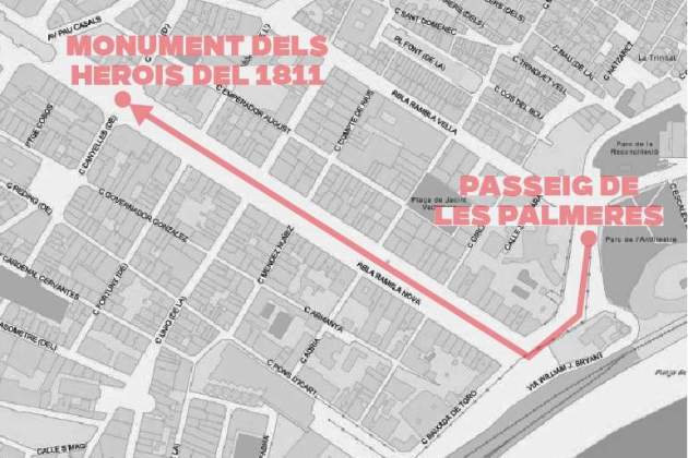 Manifestació 11 de setembre a Tarragona