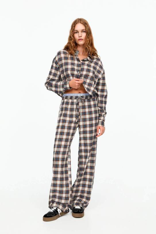 Pantalón pijamero cuadros1 Pantalón pijamero cuadros1
