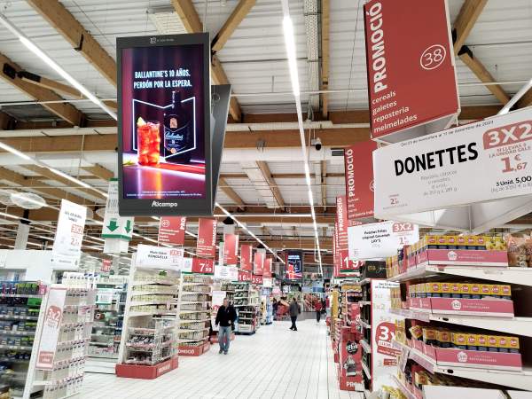 in store campaña en un supermercado in store campaña en un supermercado