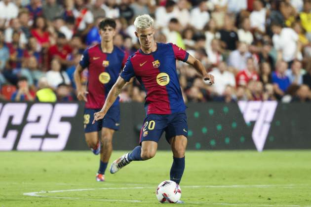 Dani Olmo Rayo Barça / Foto: EFE Dani Olmo Rayo Barça / Foto: EFE