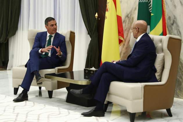 pedro sánchez presidente mauritània reunión efe pedro sánchez presidente mauritània reunión efe