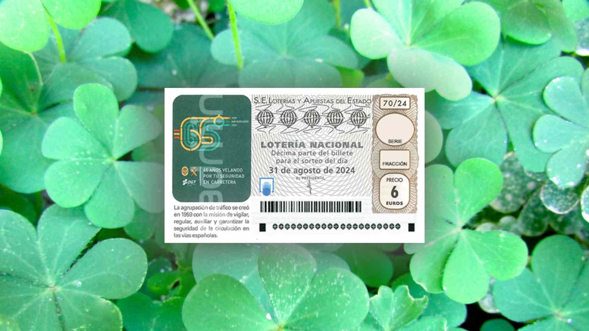 Lotería Nacional de hoy: Comprobar resultados y premios del sábado 31 de agosto de 2024