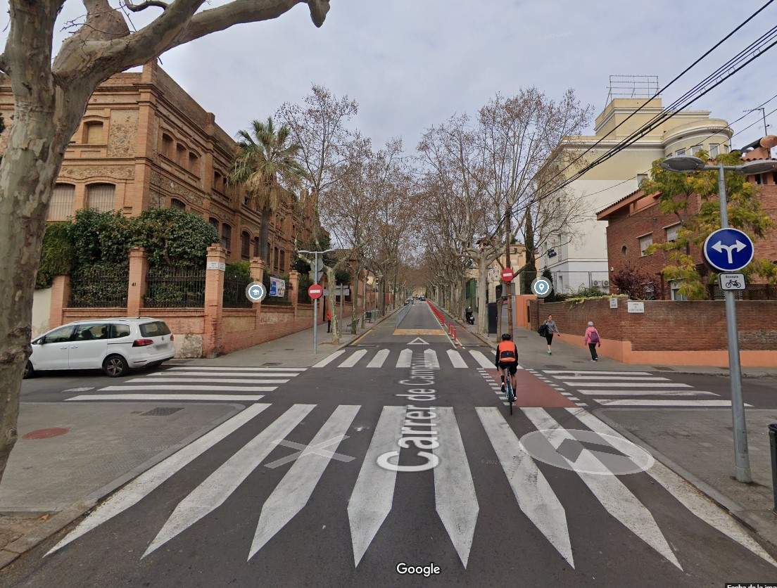 Barcelona canviarà el sentit del trànsit dels carrers Campoamor i Eduard Toda, al nucli d'Horta