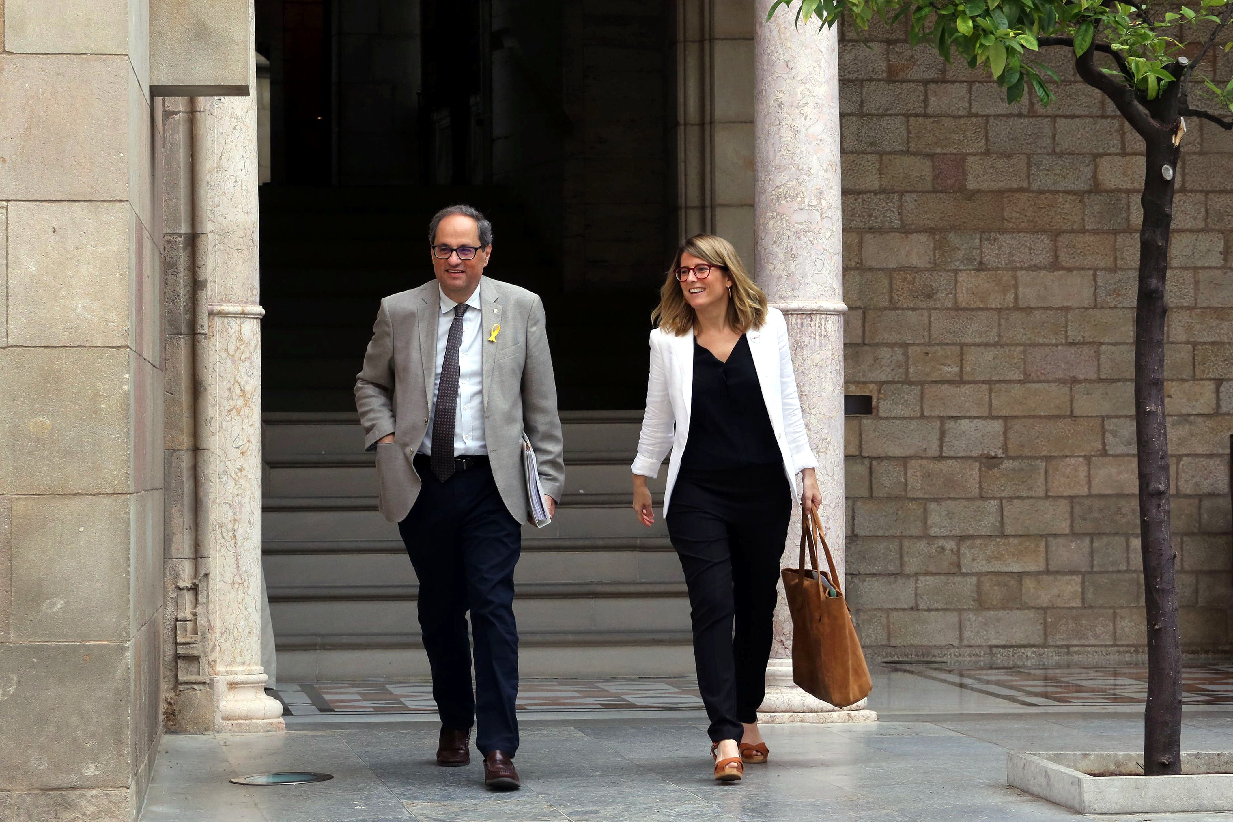 Torra centra la reunió amb Sánchez en autodeterminació i presos i no exclou la unilateralitat