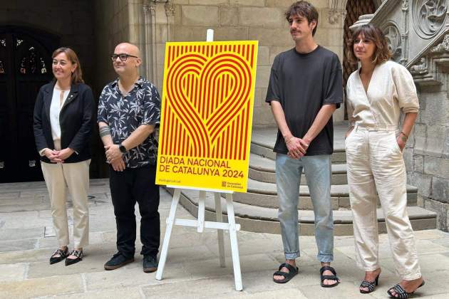 Presentacio cartell Diada 2024 / Europa Press Presentacio cartell Diada 2024 / Europa Press