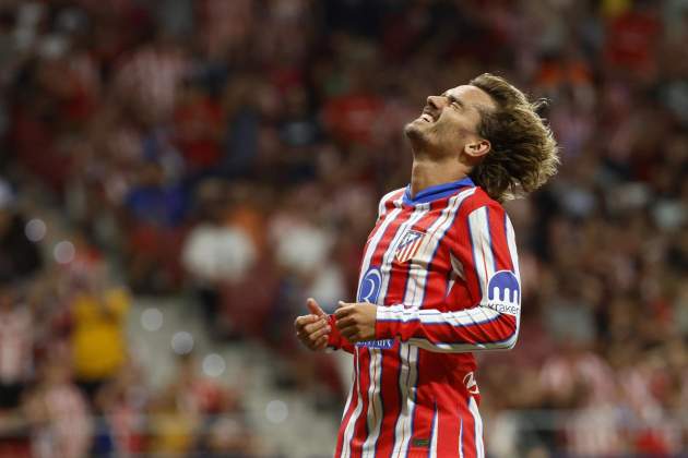 Antoine Griezmann lamento / Foto: EFE Antoine Griezmann lamento / Foto: EFE