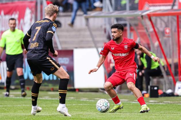 Naci Ünüvar durante un partido con el Twente en la Eredivise / Foto: Europa Press Naci Ünüvar durante un partido con el Twente en la Eredivise / Foto: Europa Press