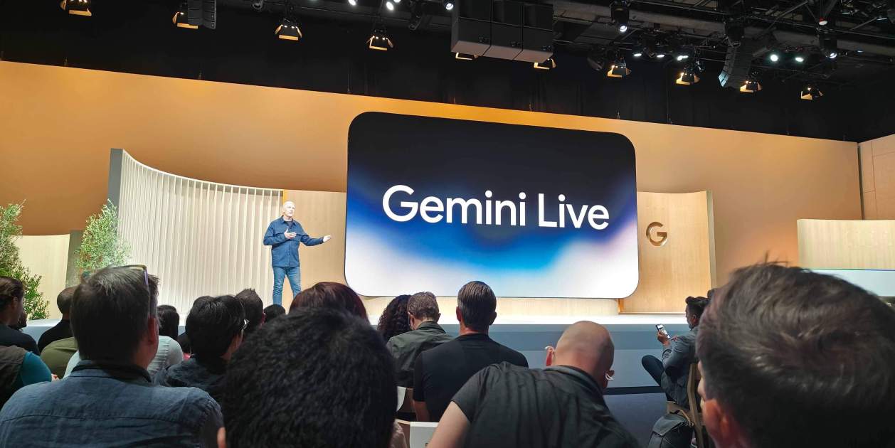 Google ha presentado recientemente el asistente de voz Gemini Live Google ha presentado recientemente el asistente de voz Gemini Live
