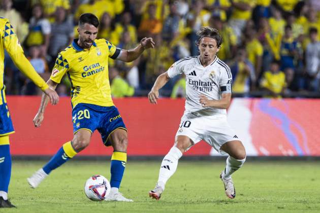 Kirian Modric Las Palmas Real Madrid / Foto: EFE Kirian Modric Las Palmas Real Madrid / Foto: EFE