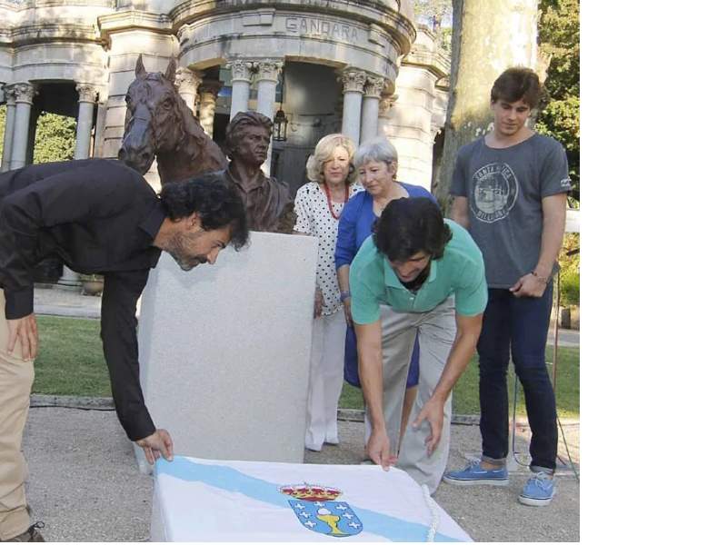 El acto de homenaje a Sancho Gracia El acto de homenaje a Sancho Gracia