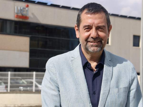 El president de la patronal del Vallès Oriental UEI, Pep García, a la seu de l'entitat. Albert Segura ACN El president de la patronal del Vallès Oriental UEI, Pep García, a la seu de l'entitat. Albert Segura ACN
