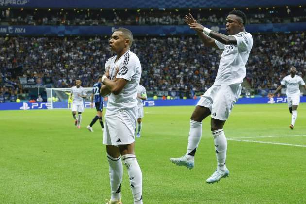 Mbappé y Vinícius Mbappé y Vinícius