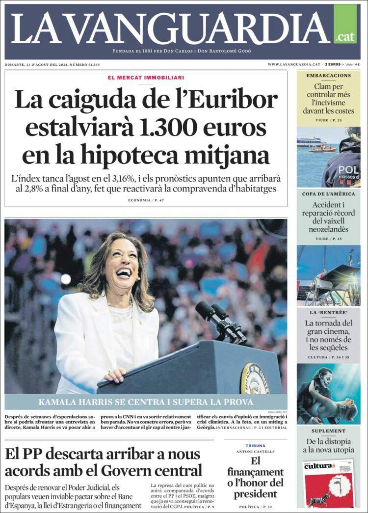'La Vanguardia' 31 CAT 'La Vanguardia' 31 CAT