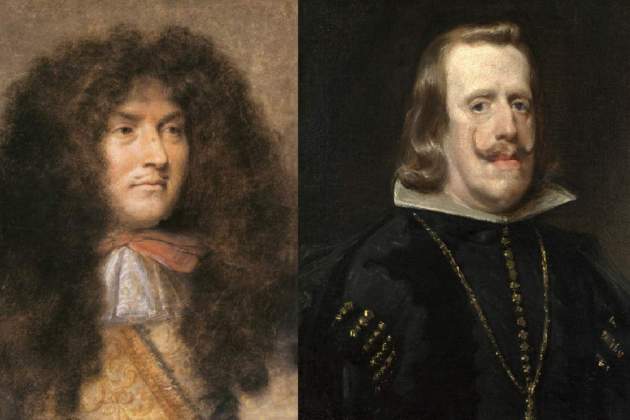 Lluis XIV y felip IV. Fuente Museo del Louvre y National Portrait Gallery Lluis XIV y felip IV. Fuente Museo del Louvre y National Portrait Gallery